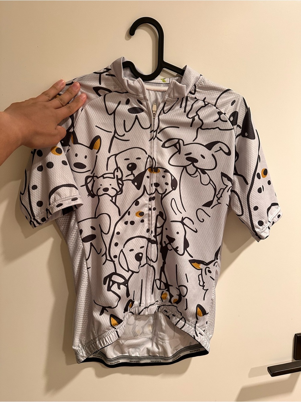Fun Women’s Dog Print Cycling Kit